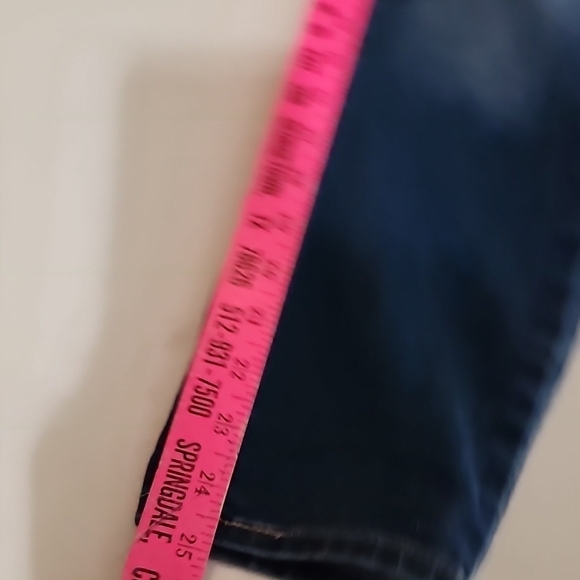 Levis Denizen Jeans Womens Size 4 Modern Ankle Skinny Blue Denim size 27 - Picture 9 of 12
